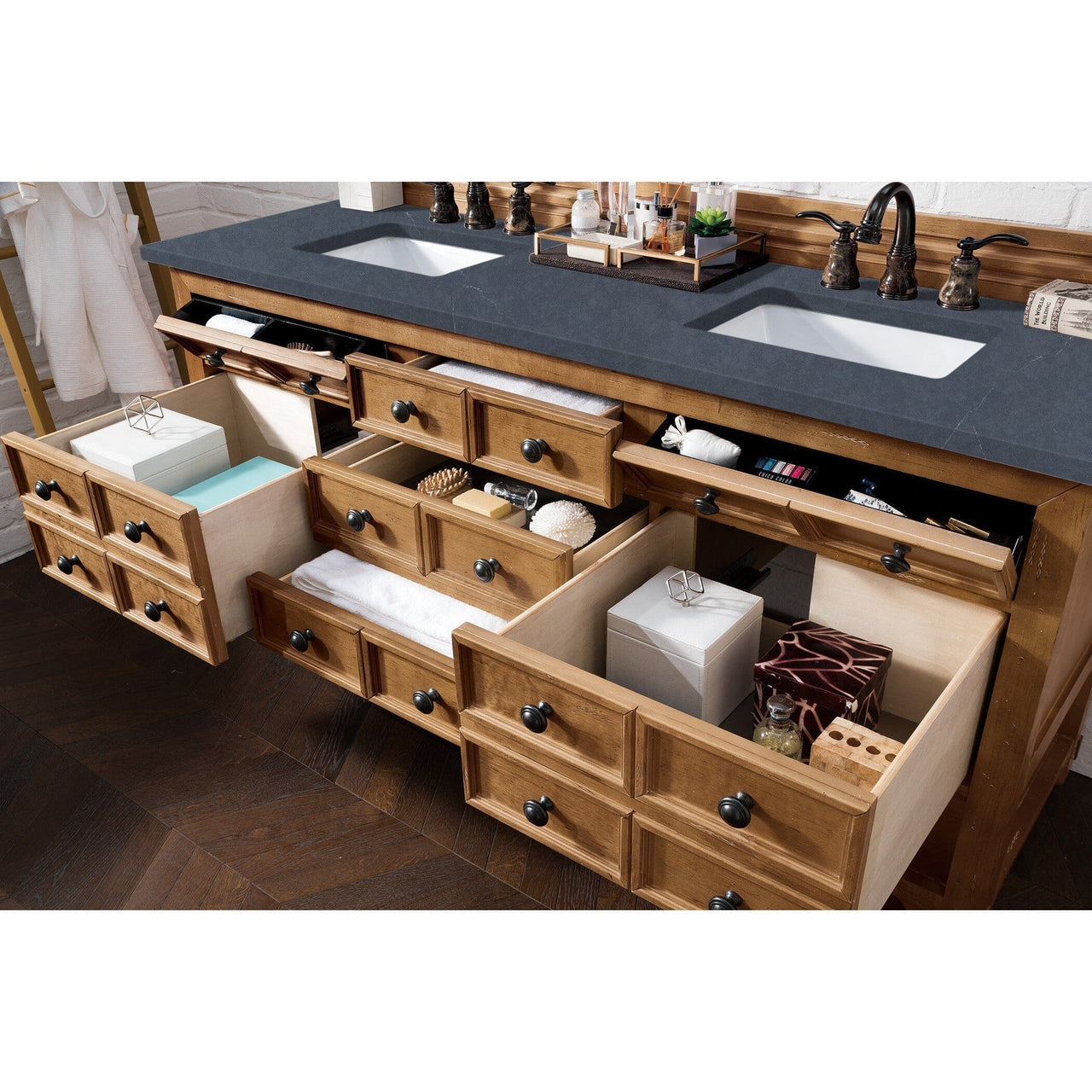 James Martin Malibu 72" Double Vanity Vanity James Martin 