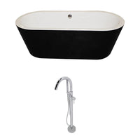 Thumbnail for ANZZI Dualita FT011-0025 Bathtub Bathtub ANZZI 