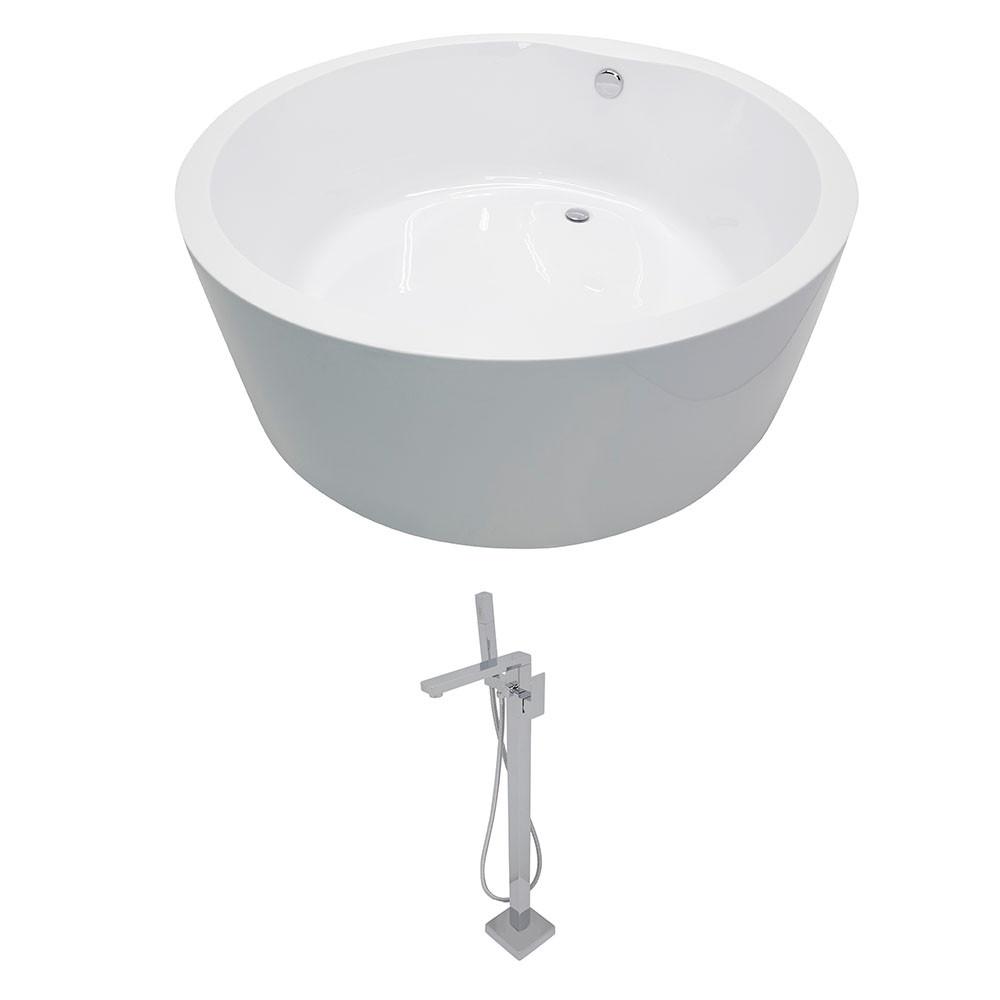 ANZZI Rotunda FT300-0028 FreeStanding Bathtub FreeStanding Bathtub ANZZI 