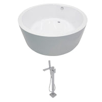Thumbnail for ANZZI Rotunda FT300-0028 FreeStanding Bathtub FreeStanding Bathtub ANZZI 
