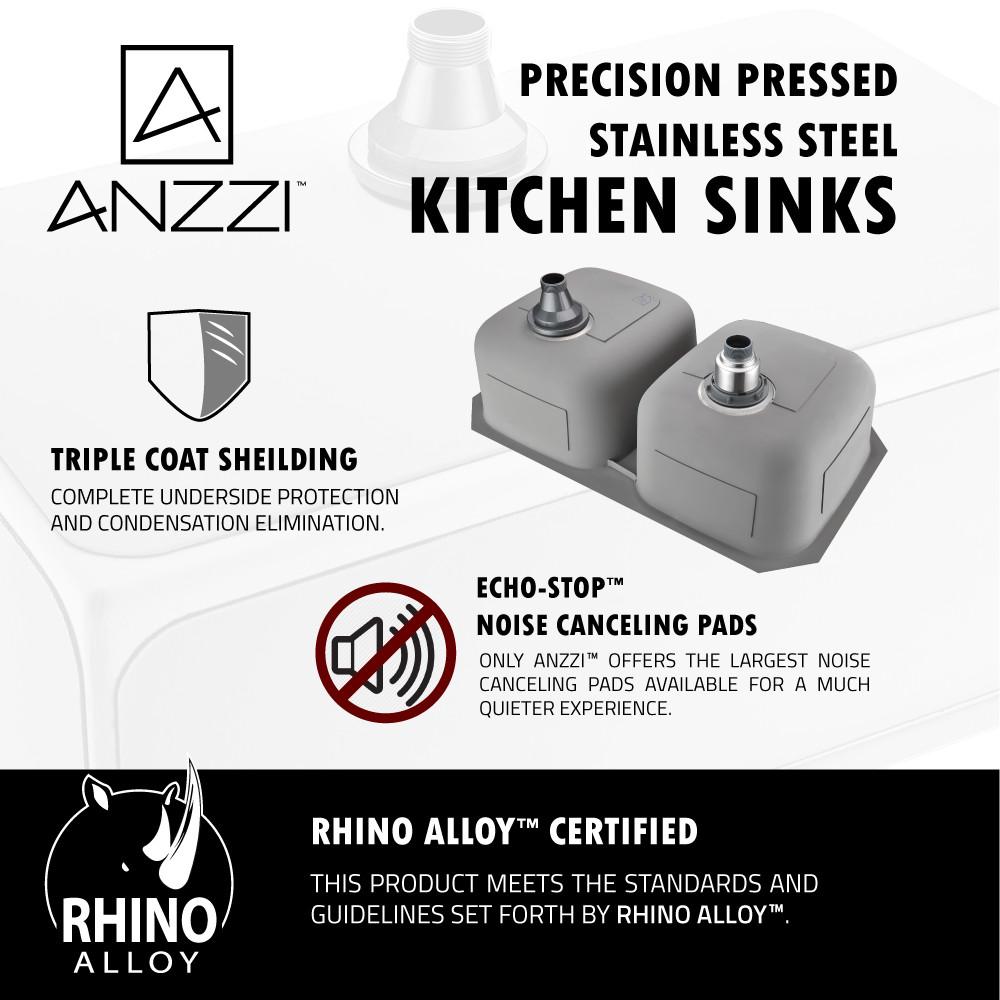 ANZZI MOORE Series KAZ3218-032O Kitchen Sink Kitchen Sink ANZZI 