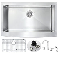 Thumbnail for ANZZI ELYSIAN Series KAZ3620-032 Kitchen Sink Kitchen Sink ANZZI 