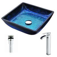 Thumbnail for ANZZI Viace Series LSAZ056-097 Bathroom Sink Bathroom Sink ANZZI 